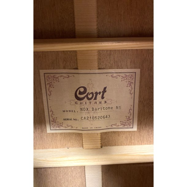 (BRUGT) Cort NDX Bariton NS